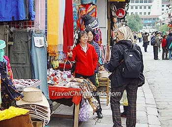 Stalls in West Street